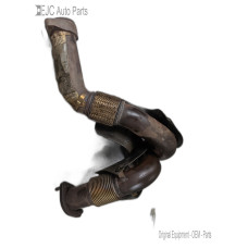 17Y005 Left Up-Pipe From 2005 Ford F-250 Super Duty  6.0  Power Stoke Diesel